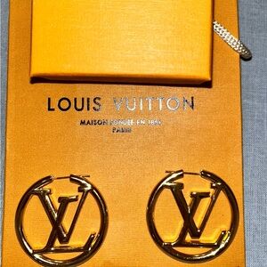 Louis Vuitton Gold  Earrings